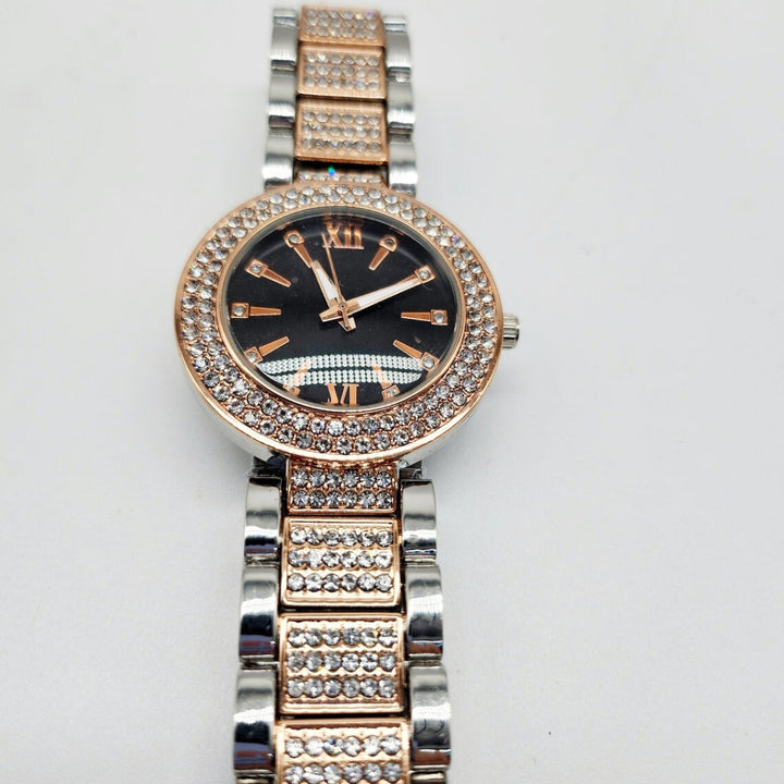 Moissanite 39.18 CT Round Cut Diamond Art Nouveau Watch