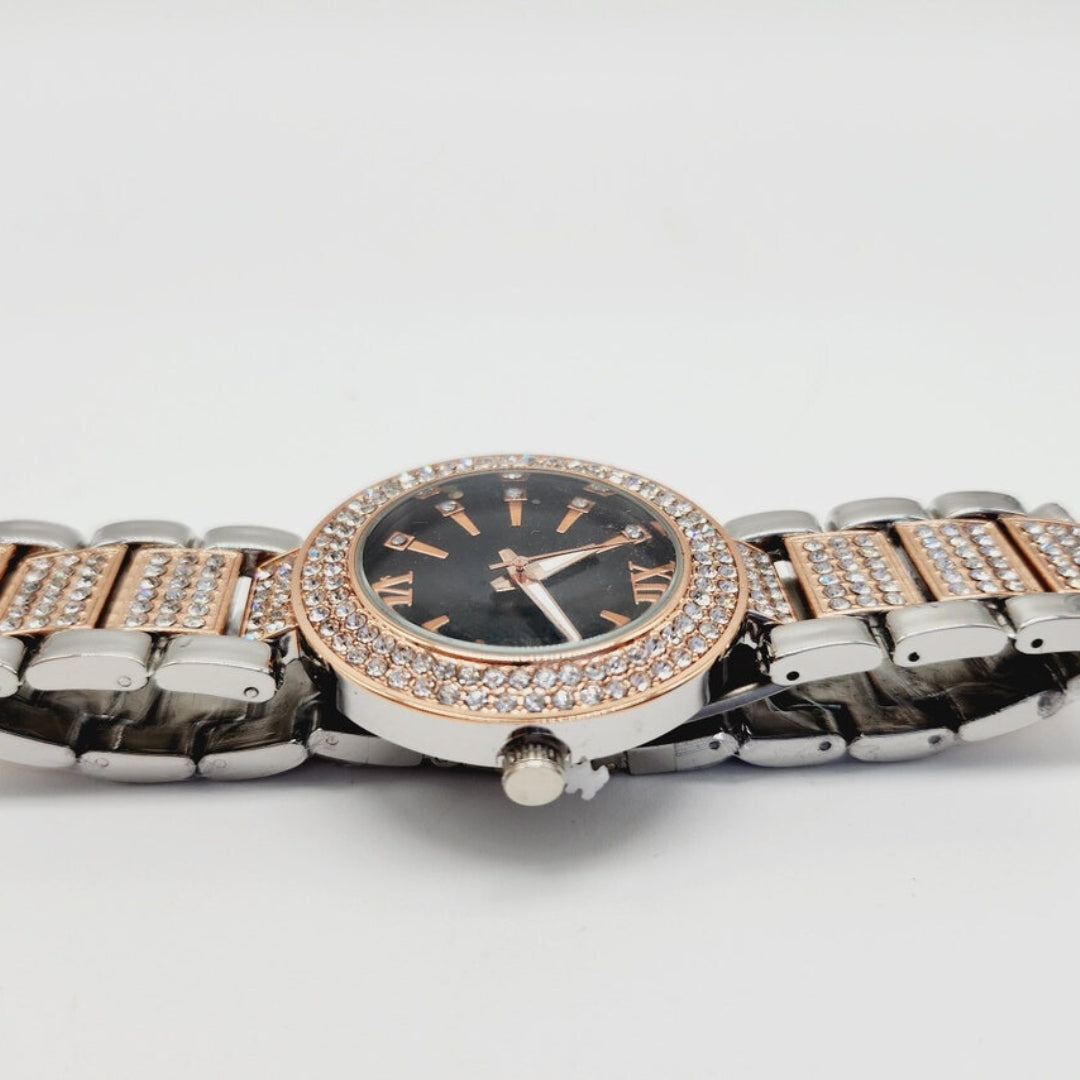 Moissanite 39.18 CT Round Cut Diamond Art Nouveau Watch