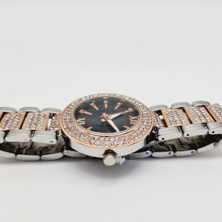 Moissanite 39.18 CT Round Cut Diamond Art Nouveau Watch