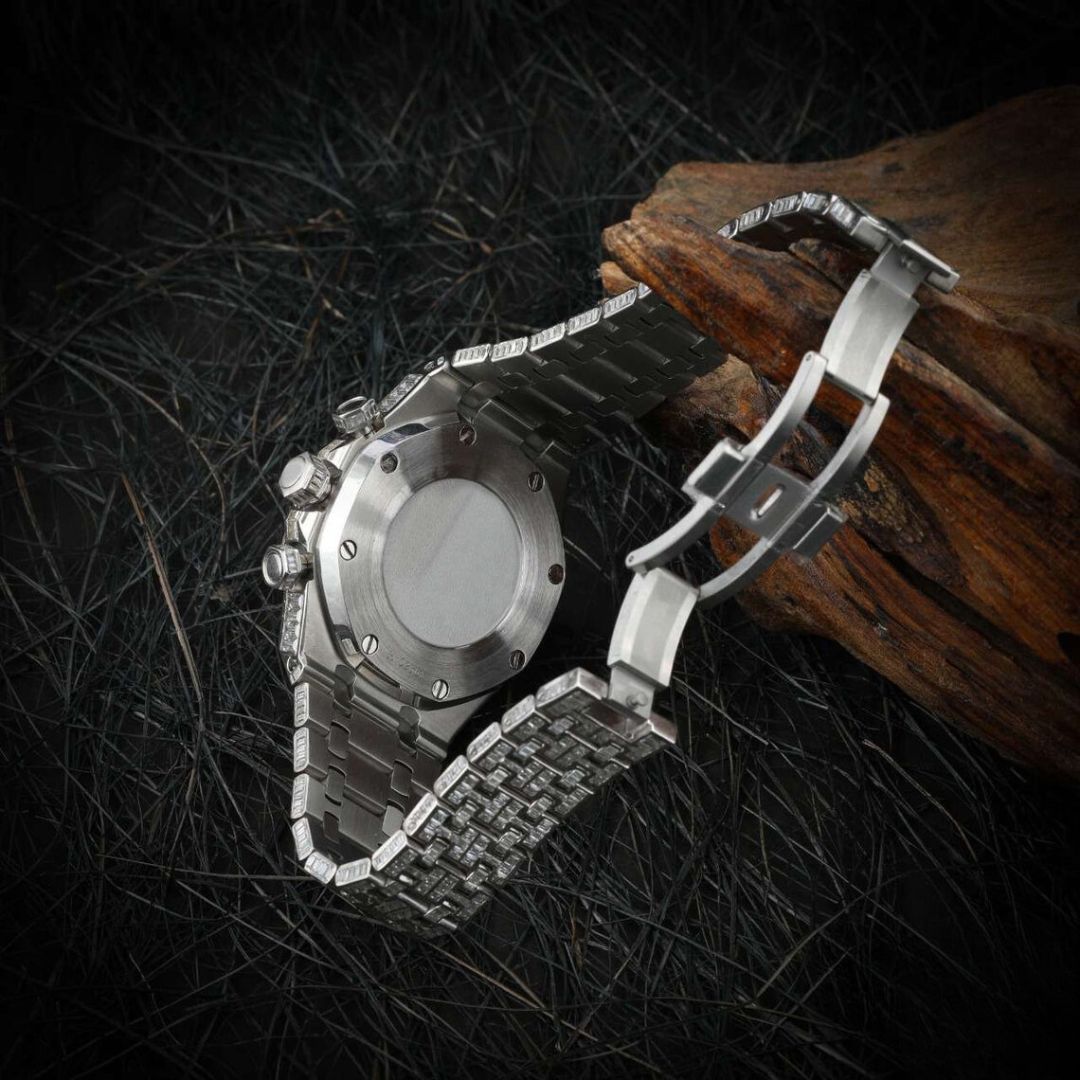 Moissanite  33.92 CT Baguette Cut Diamond Boho & Hippie Watch