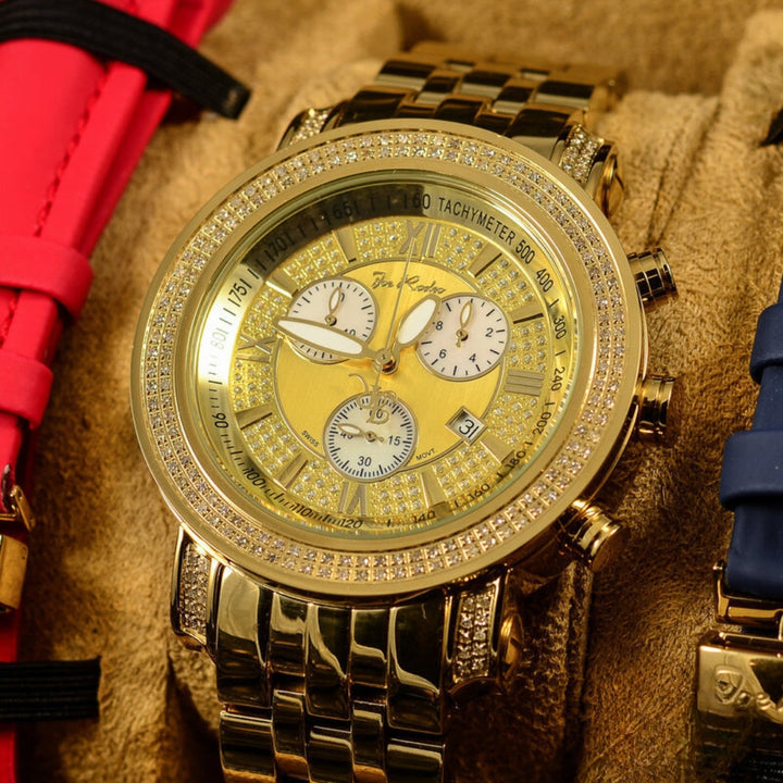 Moissanite 32.00 CT Round Cut Diamond Gothic Watch