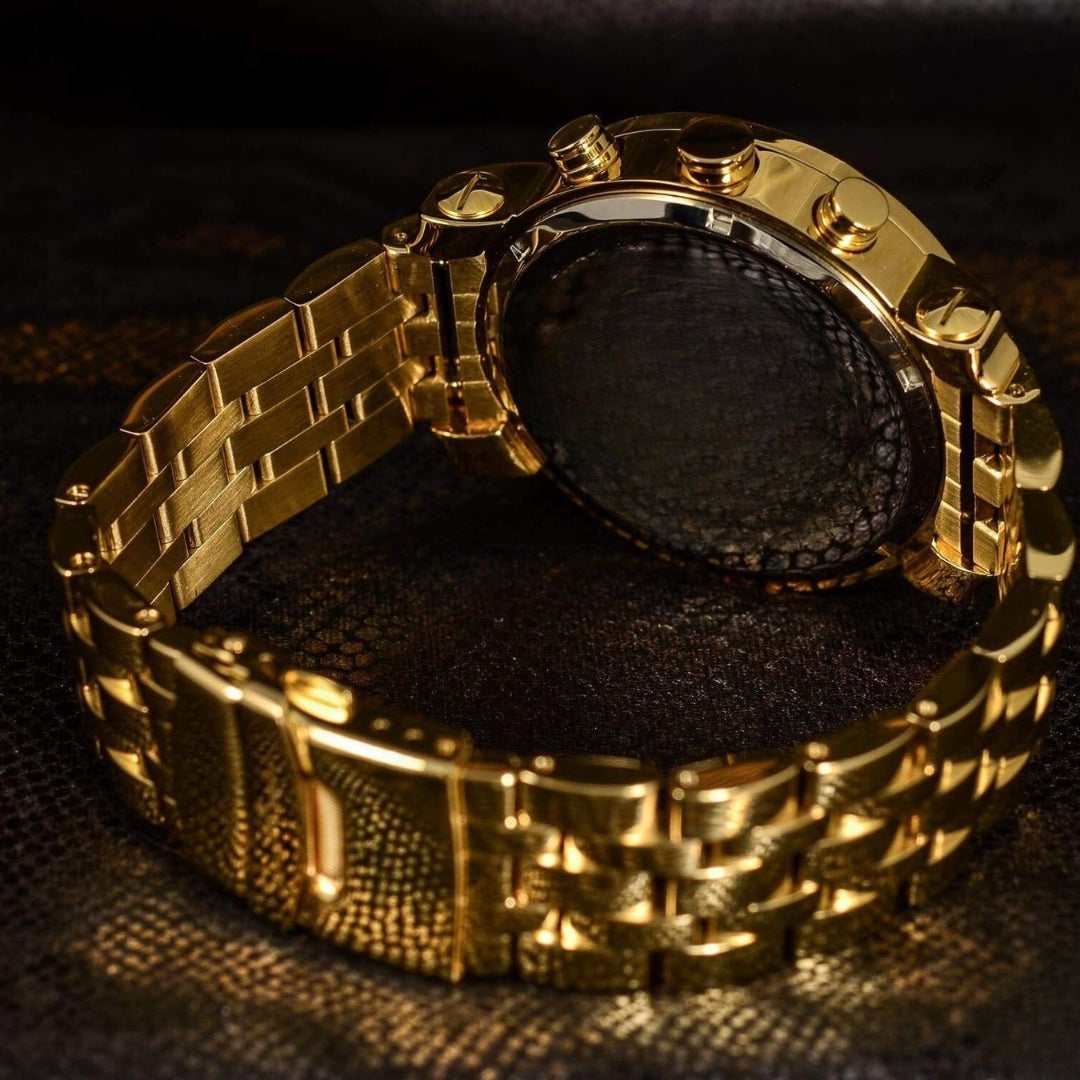 Moissanite 32.00 CT Round Cut Diamond Gothic Watch