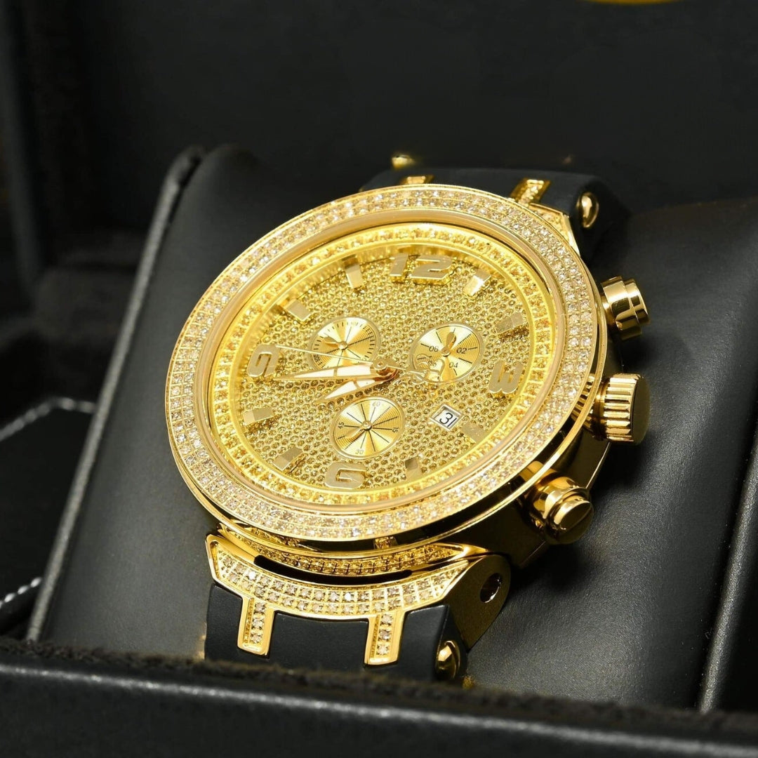 Moissanite 31.00 CT Round Cut Diamond Victorian Watch