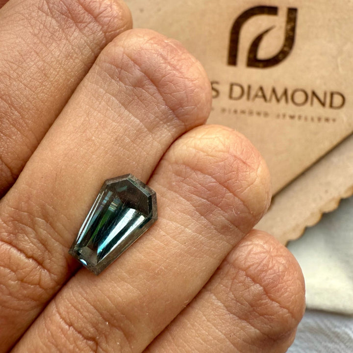 Moissanite 4.59 CT Coffin Loose Diamond