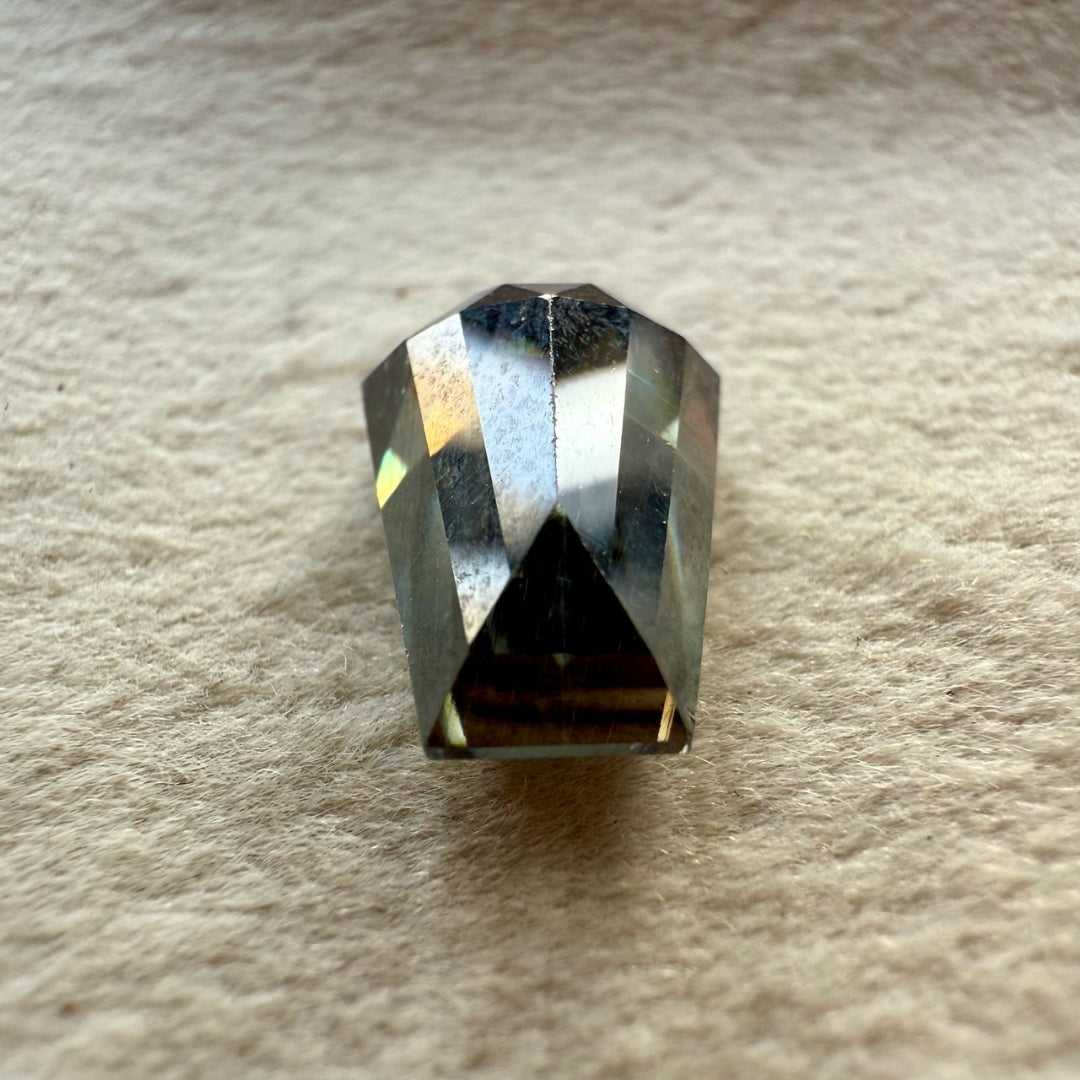 Moissanite 4.59 CT Coffin Loose Diamond