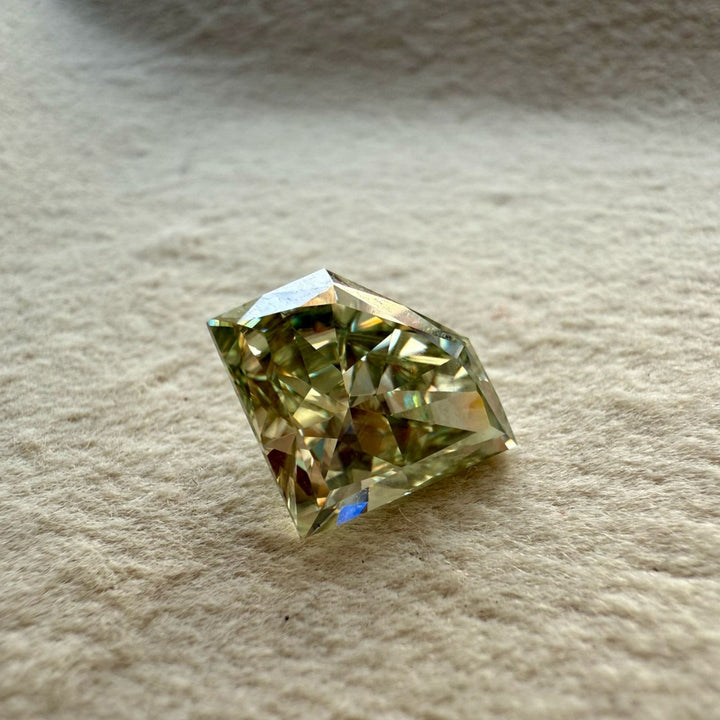 Moissanite 4.60 CT Diamond Shape Loose Diamond