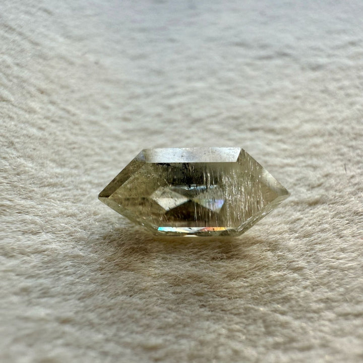 Moissanite 1.71 CT Hexagon Loose Diamond