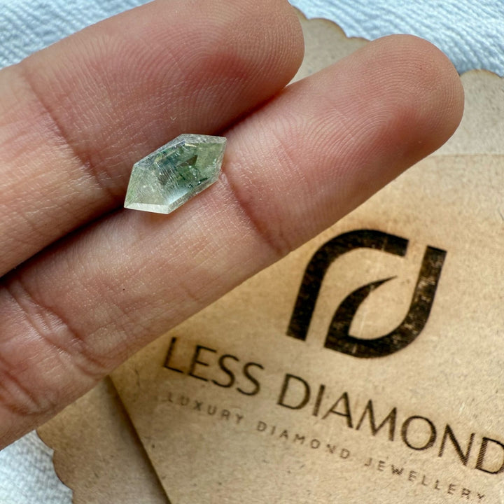 Moissanite 1.71 CT Hexagon Loose Diamond