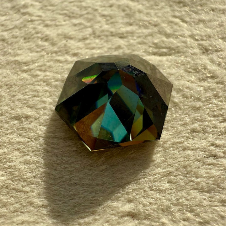 Moissanite 3.45 CT Hexagon Loose Diamond
