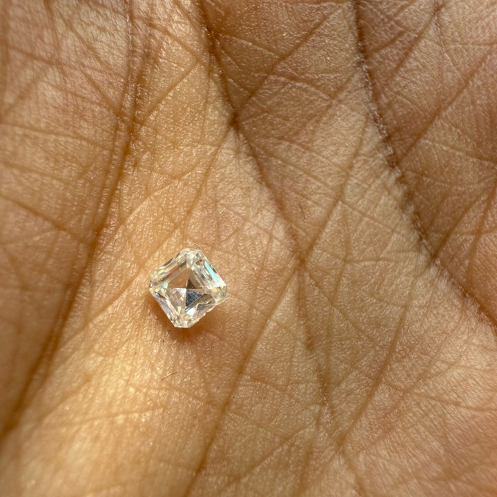 Moissanite 1.00 CT Asscher Loose Diamond