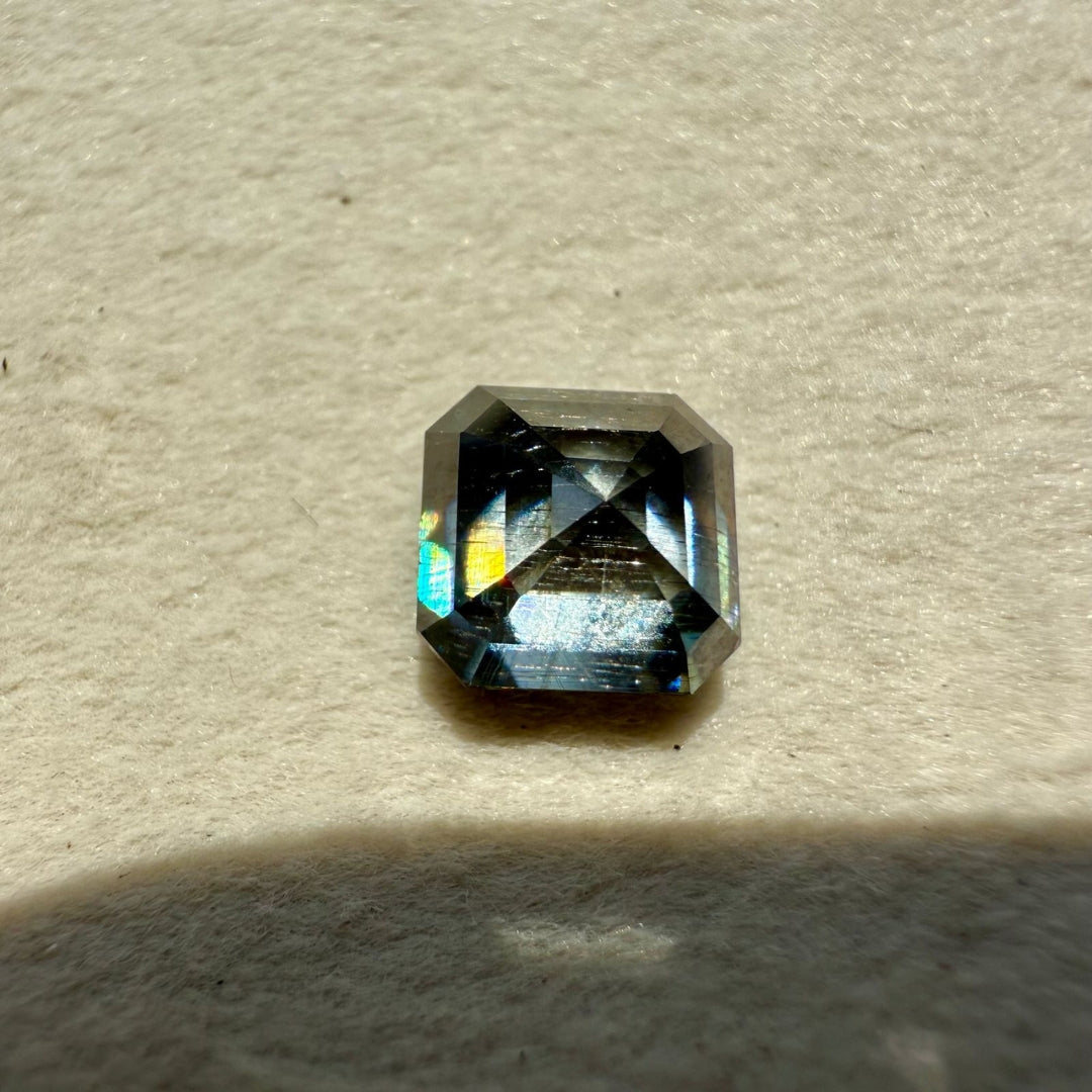 Moissanite 2.00 CT Asscher Loose Diamond