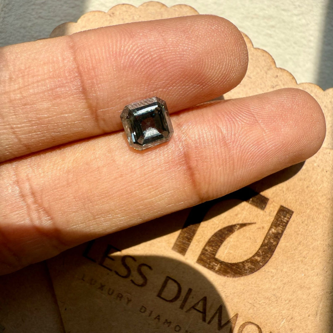 Moissanite 2.00 CT Asscher Loose Diamond