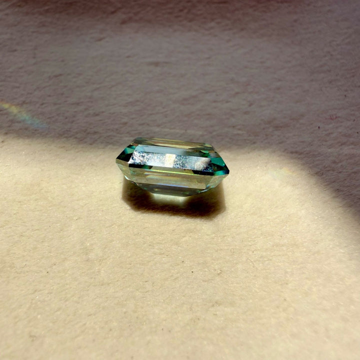 Moissanite 4.25 CT Emerald Loose Diamond