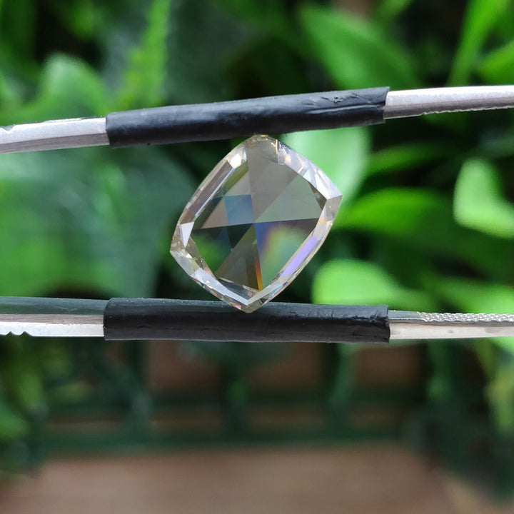 Moissanite 2.70 CT Cushion Loose Diamond