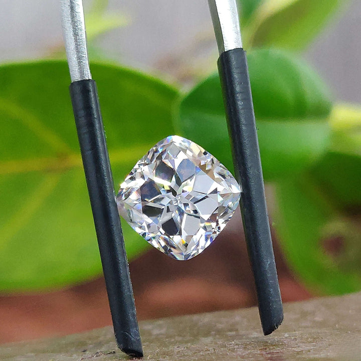 Moissanite 2.79 CT Cushion Loose Diamond