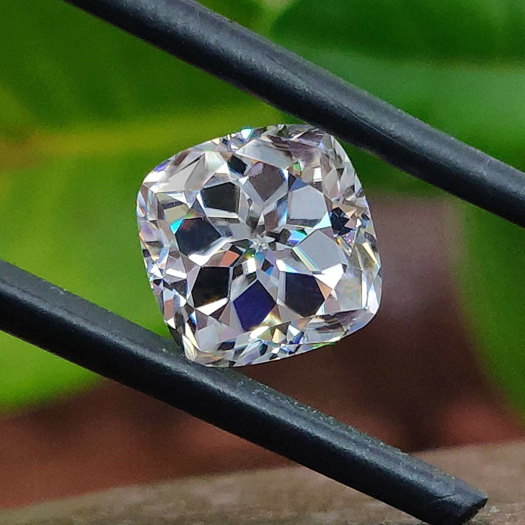 Moissanite 2.79 CT Cushion Loose Diamond