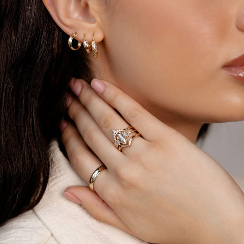 Eerie Elegance: Diamond Jewelry For A Haunted Halloween Wedding In Greece