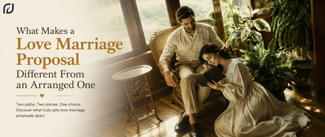 What Makes a Love Marriage Proposal Different From an Arranged One