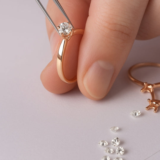 Minimal Sparkle, Maximum Impact: The Less Diamond Way