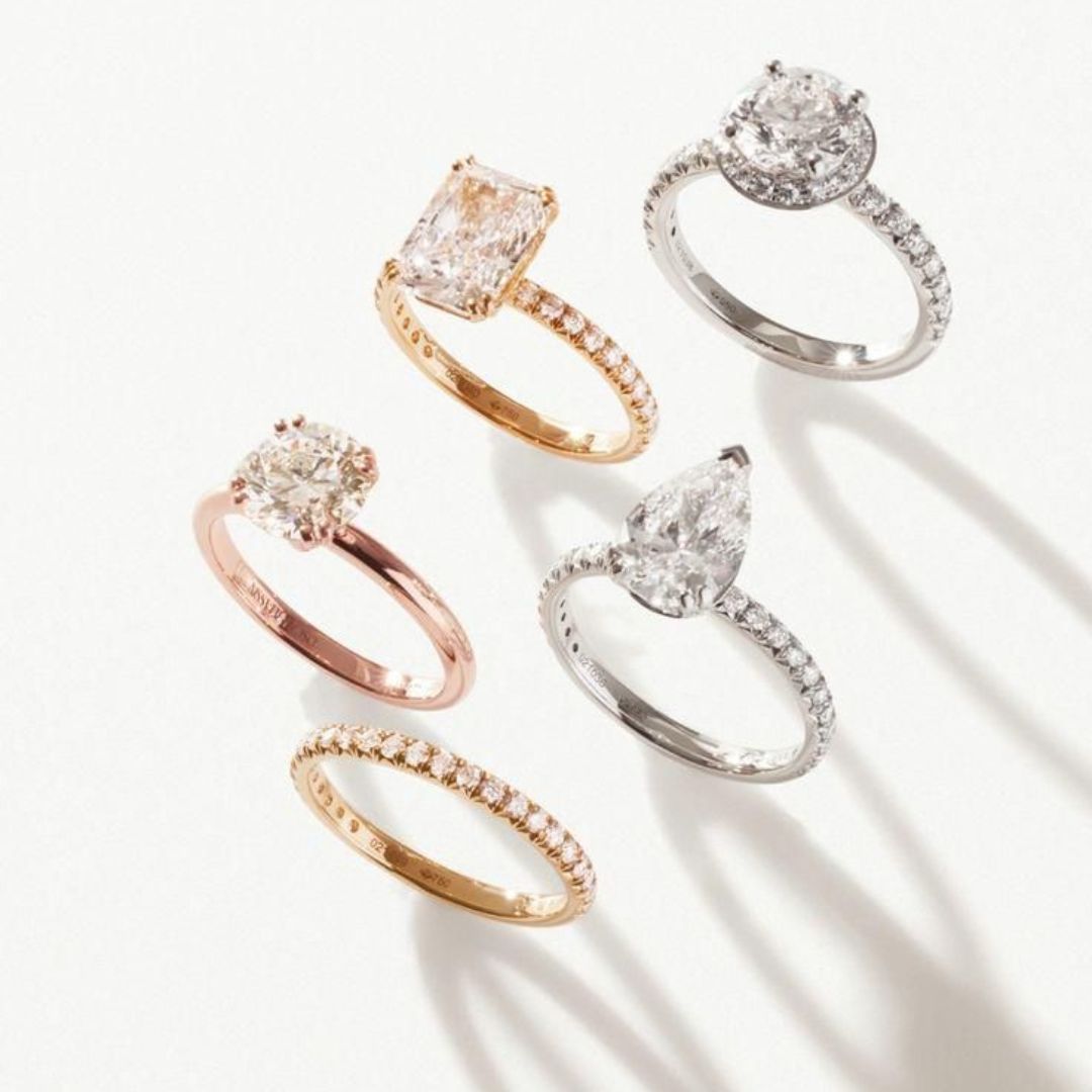 Simple Engagement Rings For Minimalist Brides