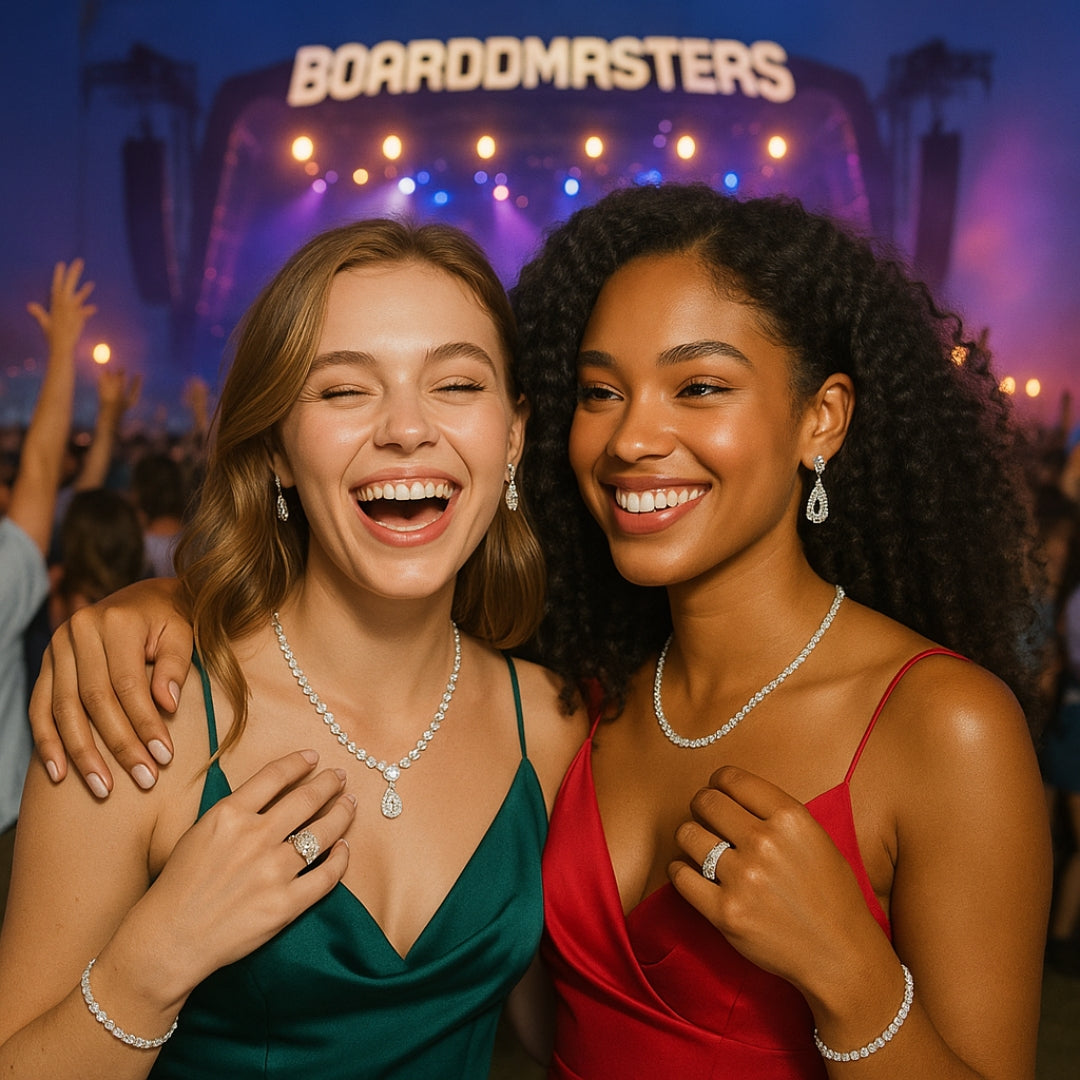 Surf Style Meets Glam at Boardmasters Festival with Diamond Jewelry