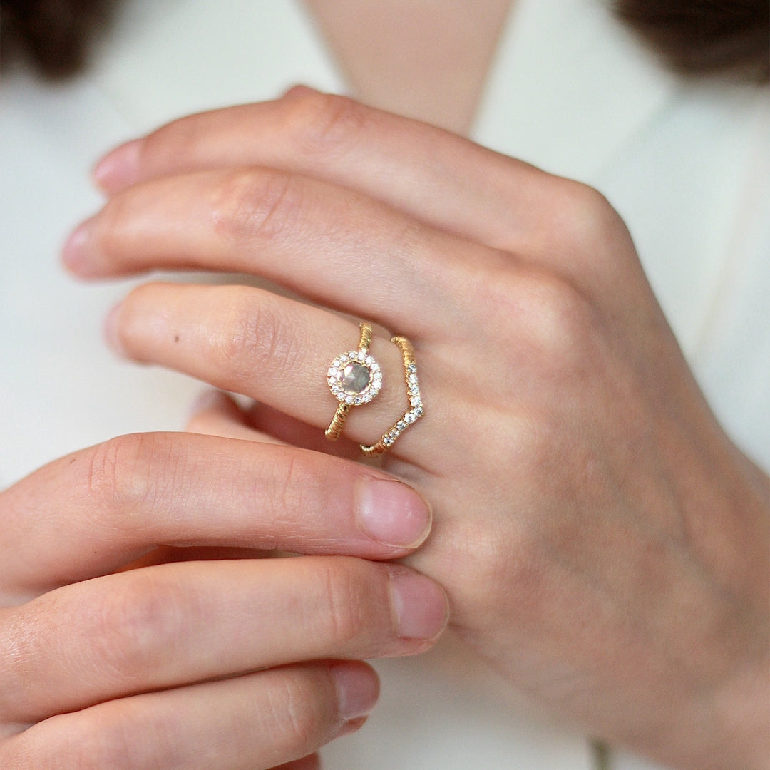 The Rising Trend of Salt and Pepper Diamonds in Fine Jewelry