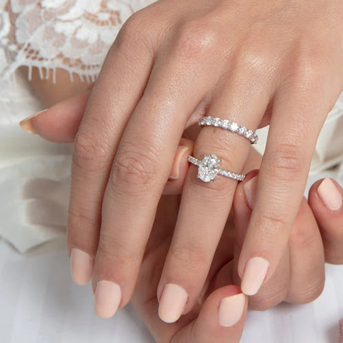 The Ultimate "easy choice" In Terms Of Ease And Attractiveness Is A Moissanite Bridal Set.