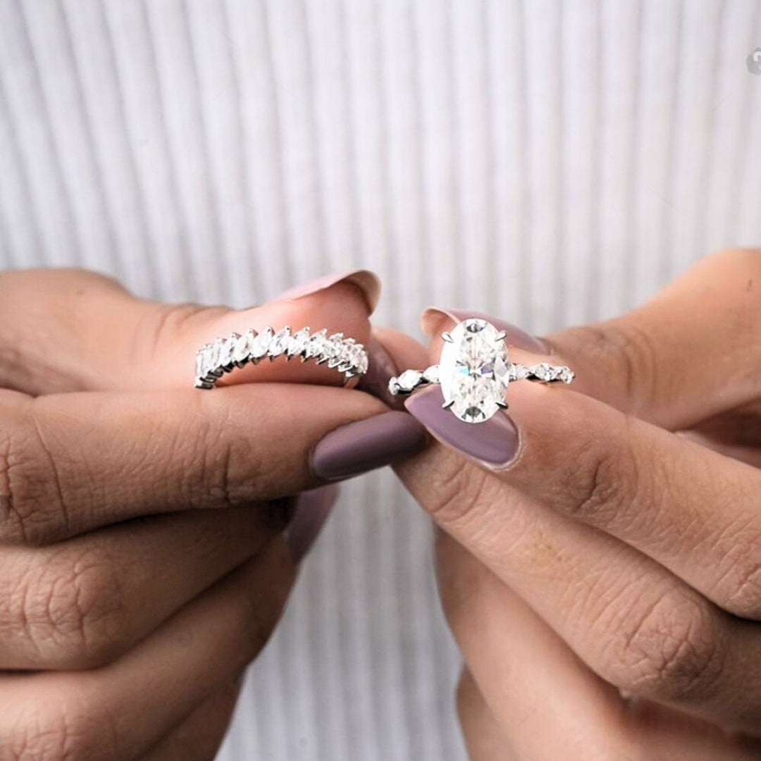 Two In One: Wedding Bands And Engagement Rings
