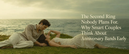 The Second Ring Nobody Plans For. Why Smart Couples Think About Anniversary Bands Early