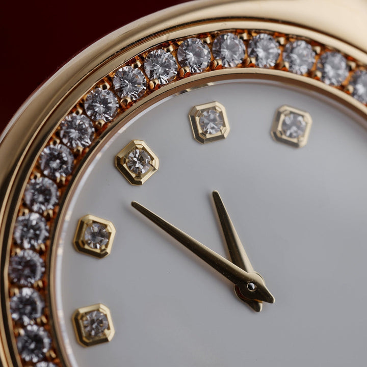 Moissanite 18.90 CT Round Cut Diamond Minimalist Watch Jewel Carts