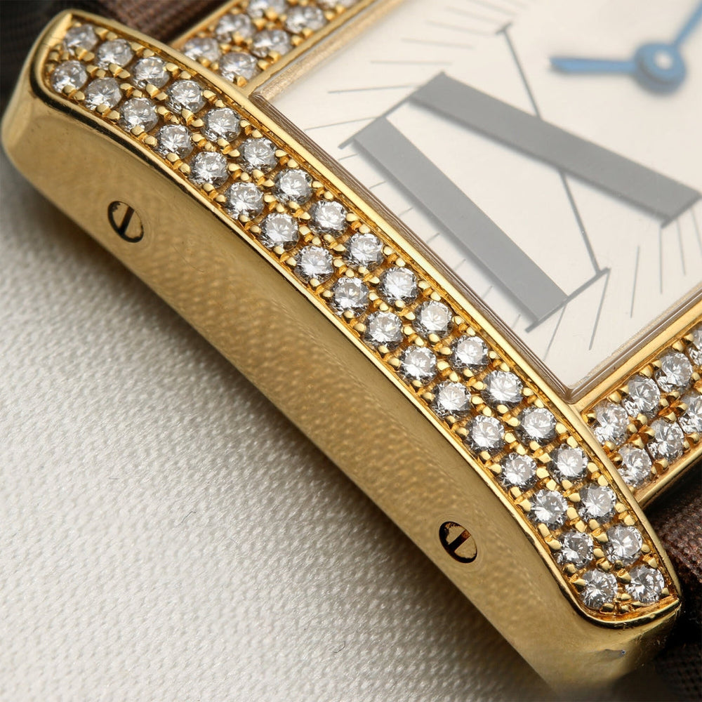 Moissanite 15.00 CT Round Cut Diamond Minimalist Watch Jewel Carts