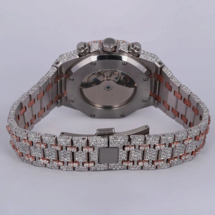 Moissanite 50.50 CT Round Cut Diamond Victorian Watch Jewel Carts