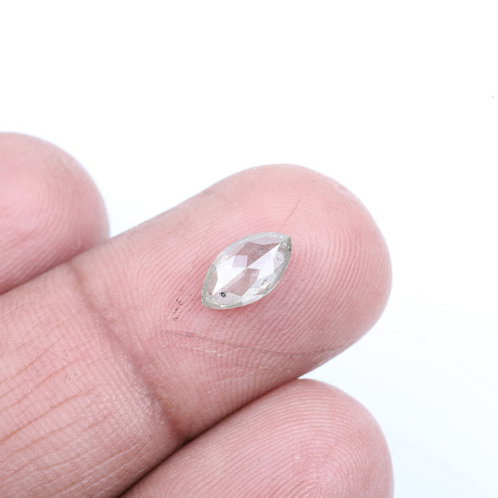 Natural Salt and Pepper 2.70 CT Marquise Loose Diamond