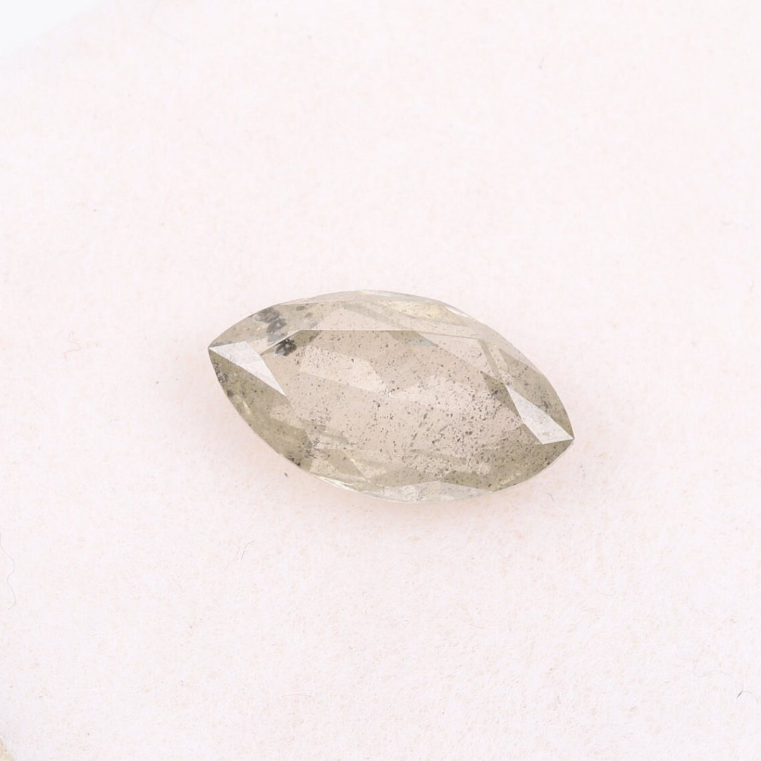 Natural Salt and Pepper 2.70 CT Marquise Loose Diamond