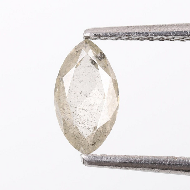 Natural Salt and Pepper 2.70 CT Marquise Loose Diamond