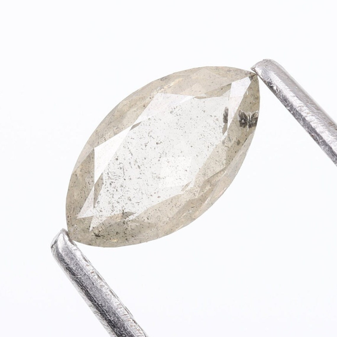 Natural Salt and Pepper 2.70 CT Marquise Loose Diamond