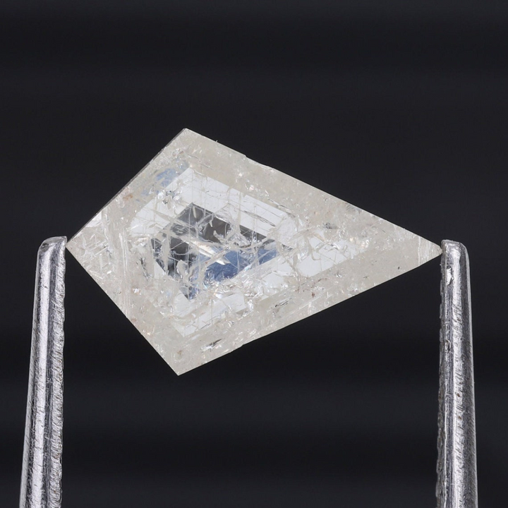 Natural Salt and Pepper 1.70 CT Kite Loose Diamond