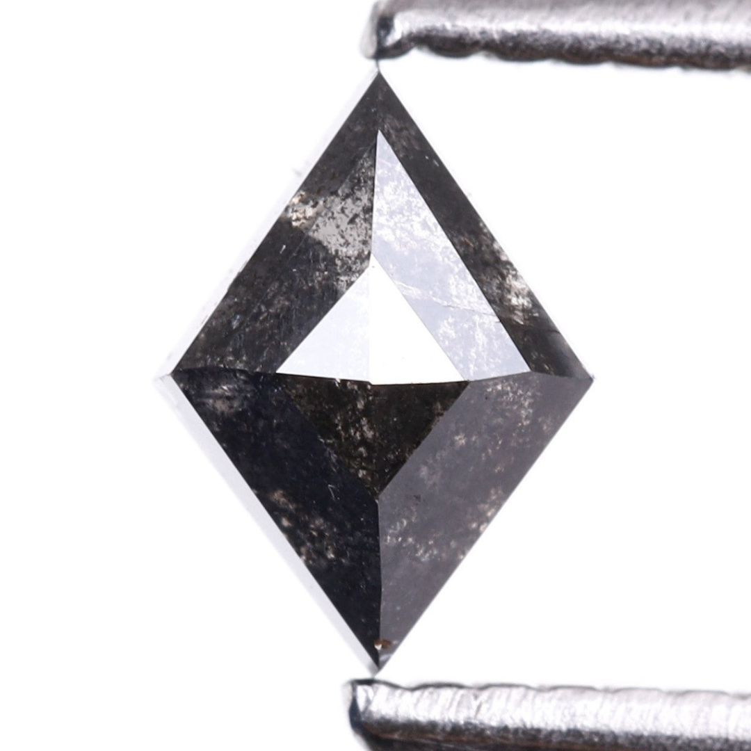 Natural Salt and Pepper 1.80 CT Kite Loose Diamond