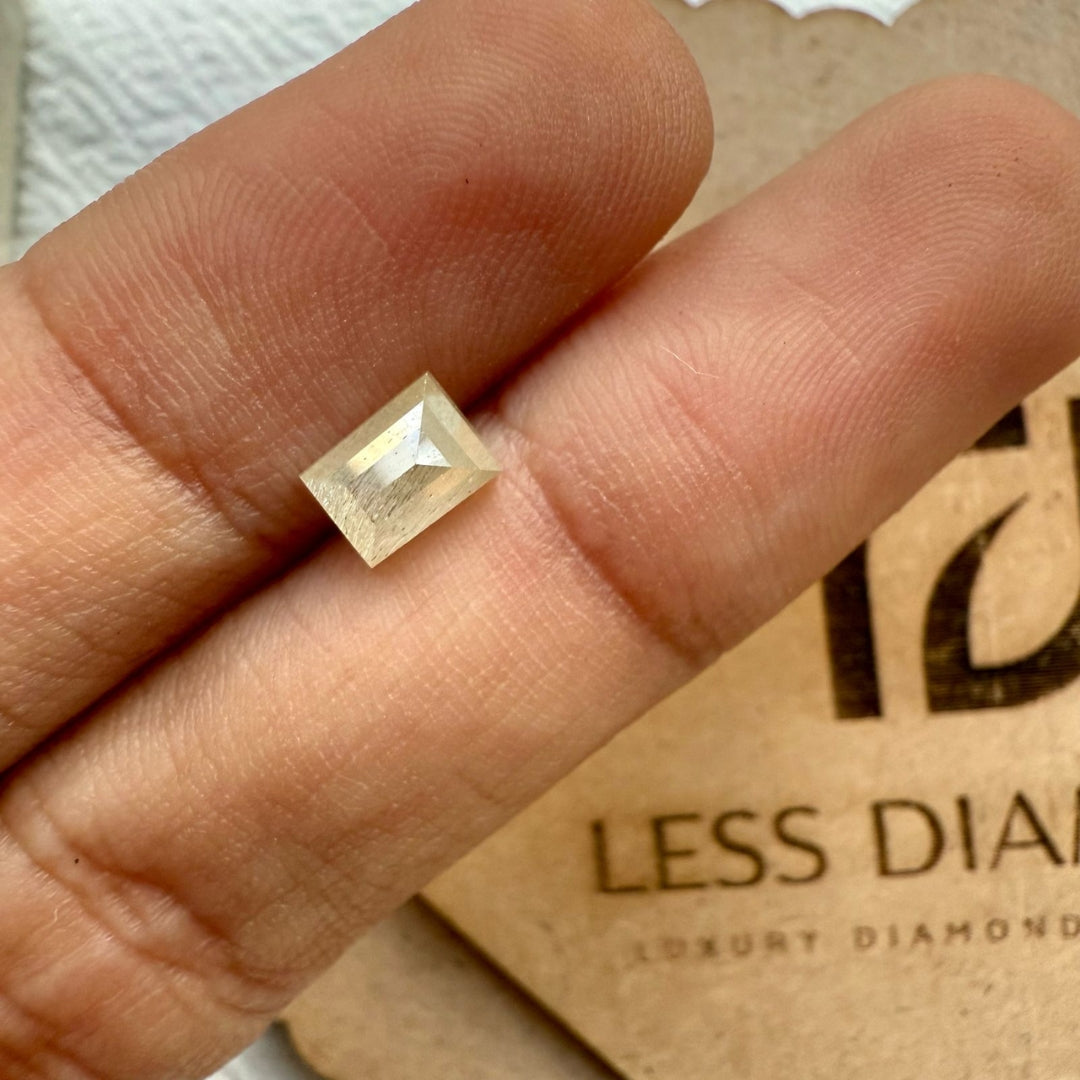 Salt and Pepper 1.94 CT Baguette Loose Diamond