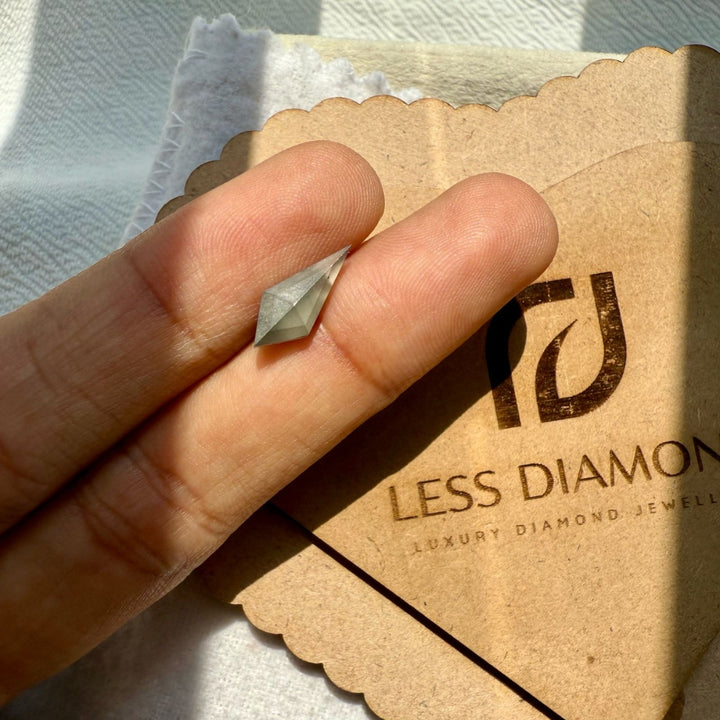 Salt and Pepper 2.04 CT Kite Loose Diamond