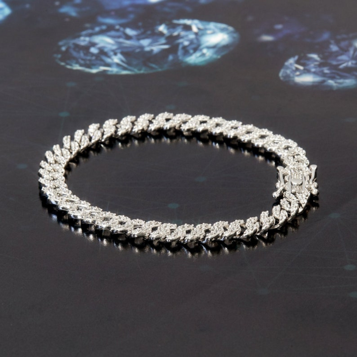 Moissanite 13.25 CT Round Diamond Art Deco Bracelet