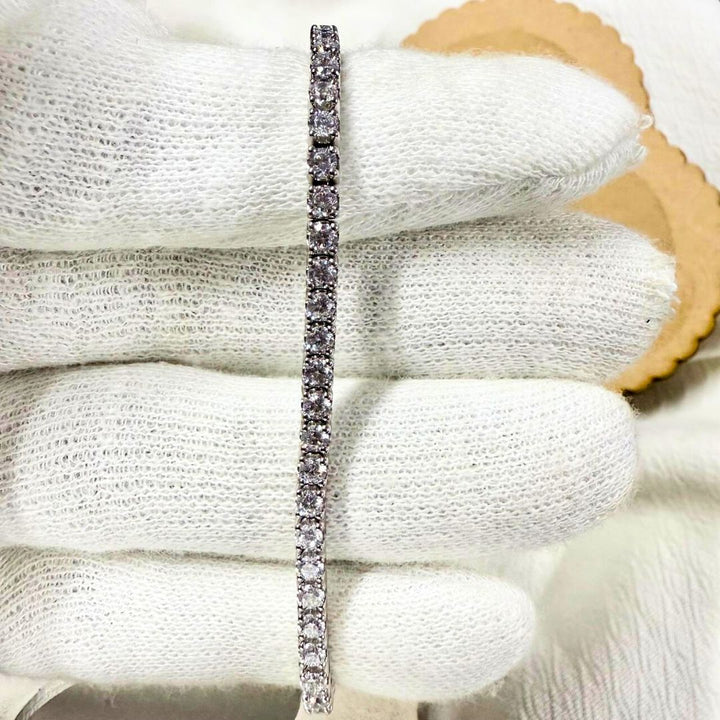 Timeless Round Diamond Everyday Wear Tennis Bracelet