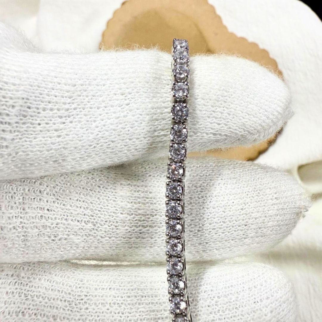 Timeless Round Diamond Everyday Wear Tennis Bracelet