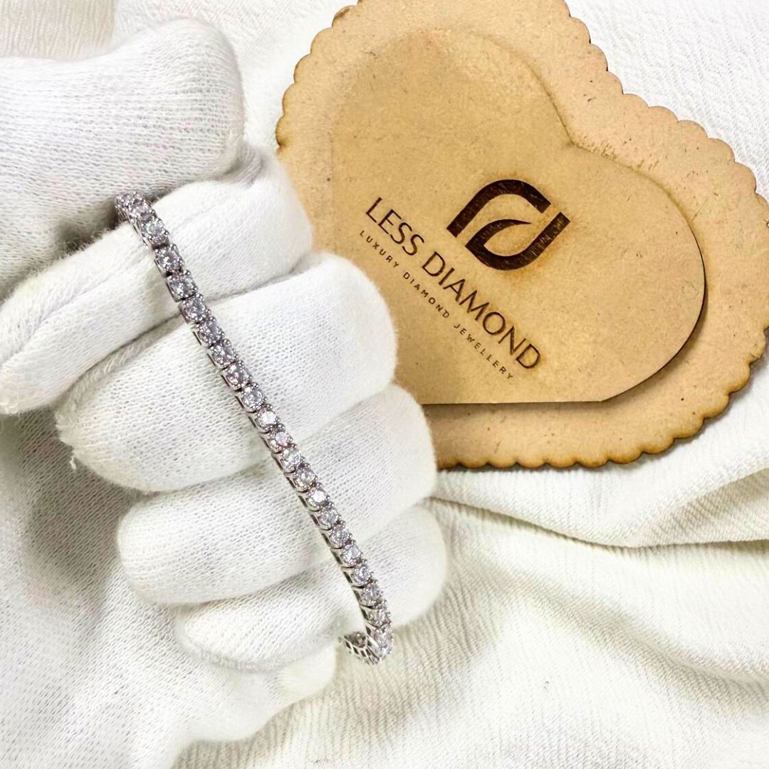 Timeless Round Diamond Everyday Wear Tennis Bracelet