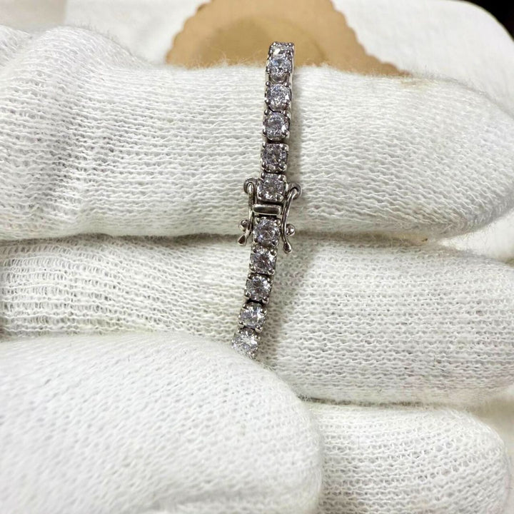 Timeless Round Diamond Everyday Wear Tennis Bracelet