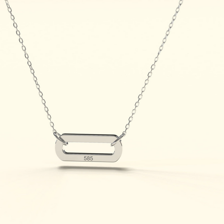 Moissanite 0.50 CT Round Diamond Necklace