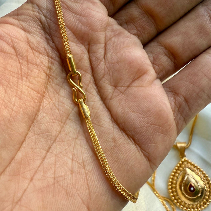 Glided Glimmer Gold Necklace