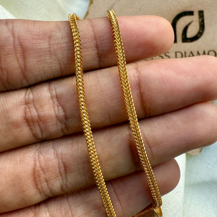 Glided Glimmer Gold Necklace