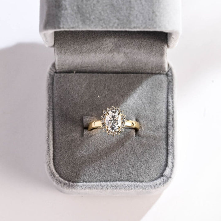 Moissanite 4.52 CT Round  Diamond Art Deco Wedding Ring