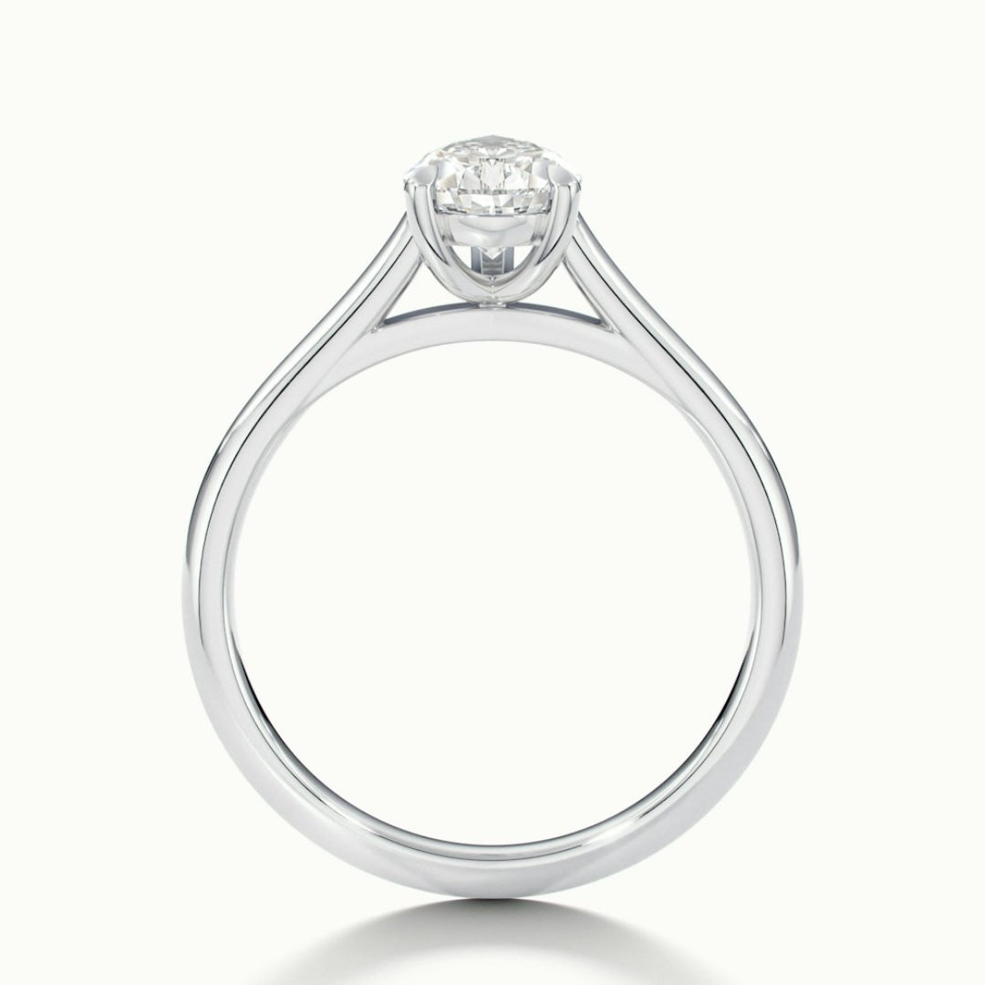 Lab Grown 2.00 CT Pear Cut Diamond Celtic Engagement Ring